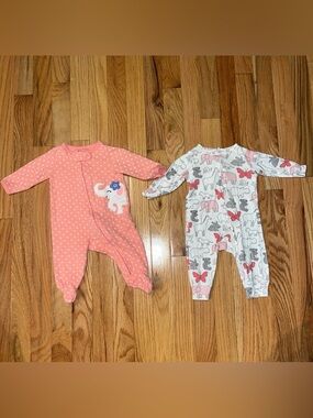 Carter’s Baby Girl Long-Sleeve Sleepers Bundle
